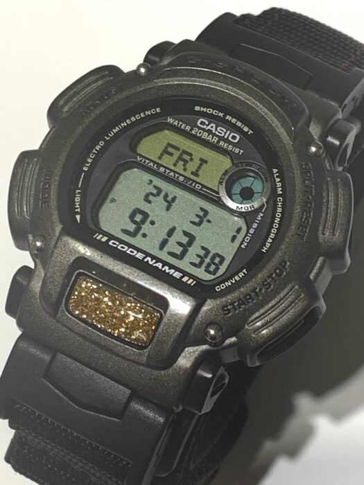 G-SHOCK DW-8800 codename CASIO ライトボタンをレジンで再現